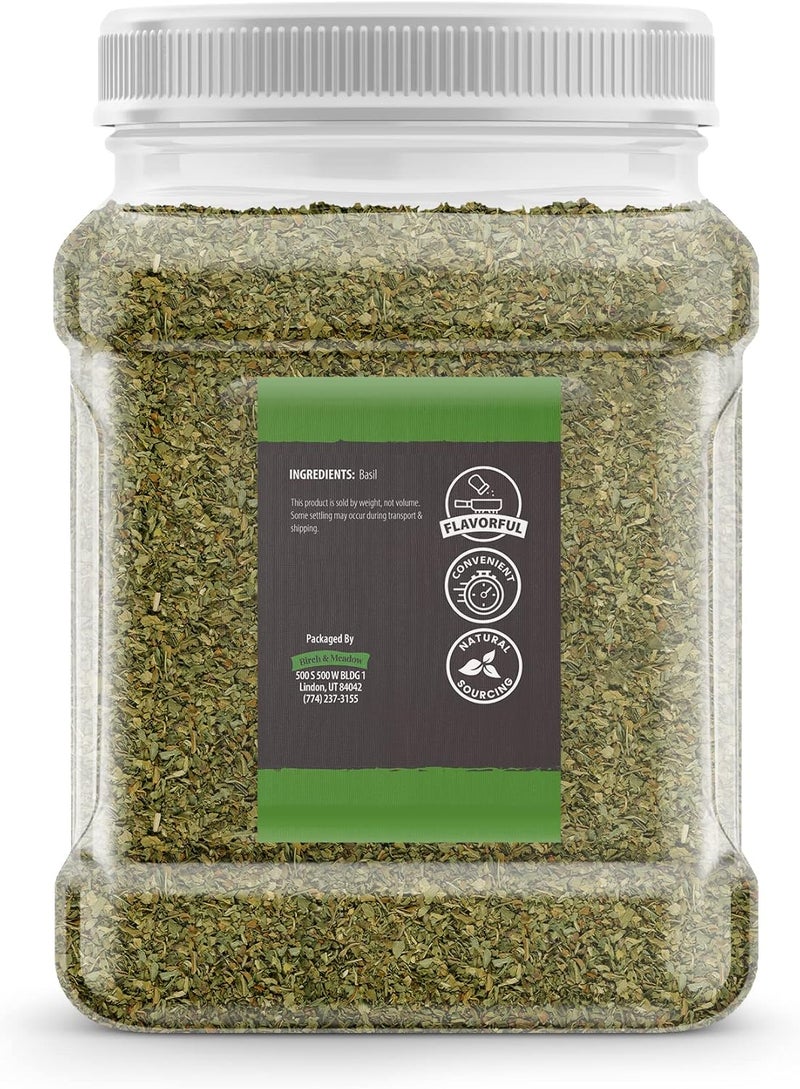 Birch & Meadow Dried Basil Leaves - 10 oz - Image 2